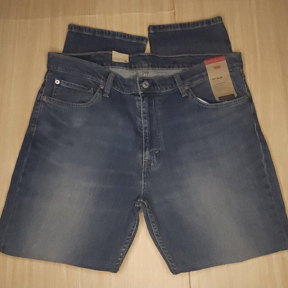 Levi's New Mens 511 Slim Denim Jeans 36x30